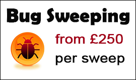 Bug Sweeping Cost in Frome